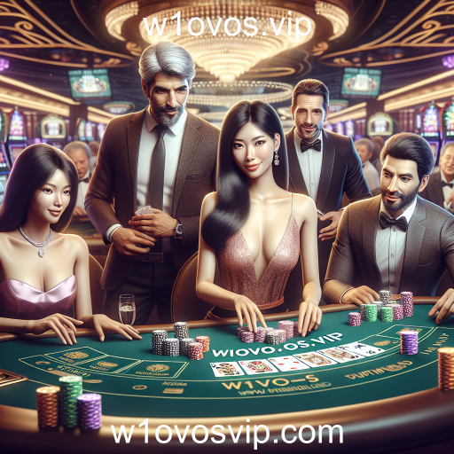 Experiência Imersiva: O Cassino ao Vivo em w1ovos.vip